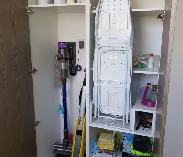iron board cupboard